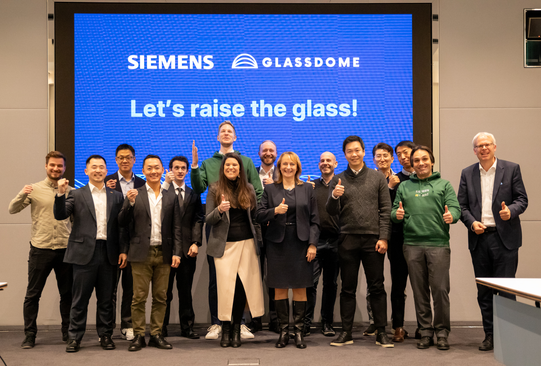 Glassdome and Siemens teams